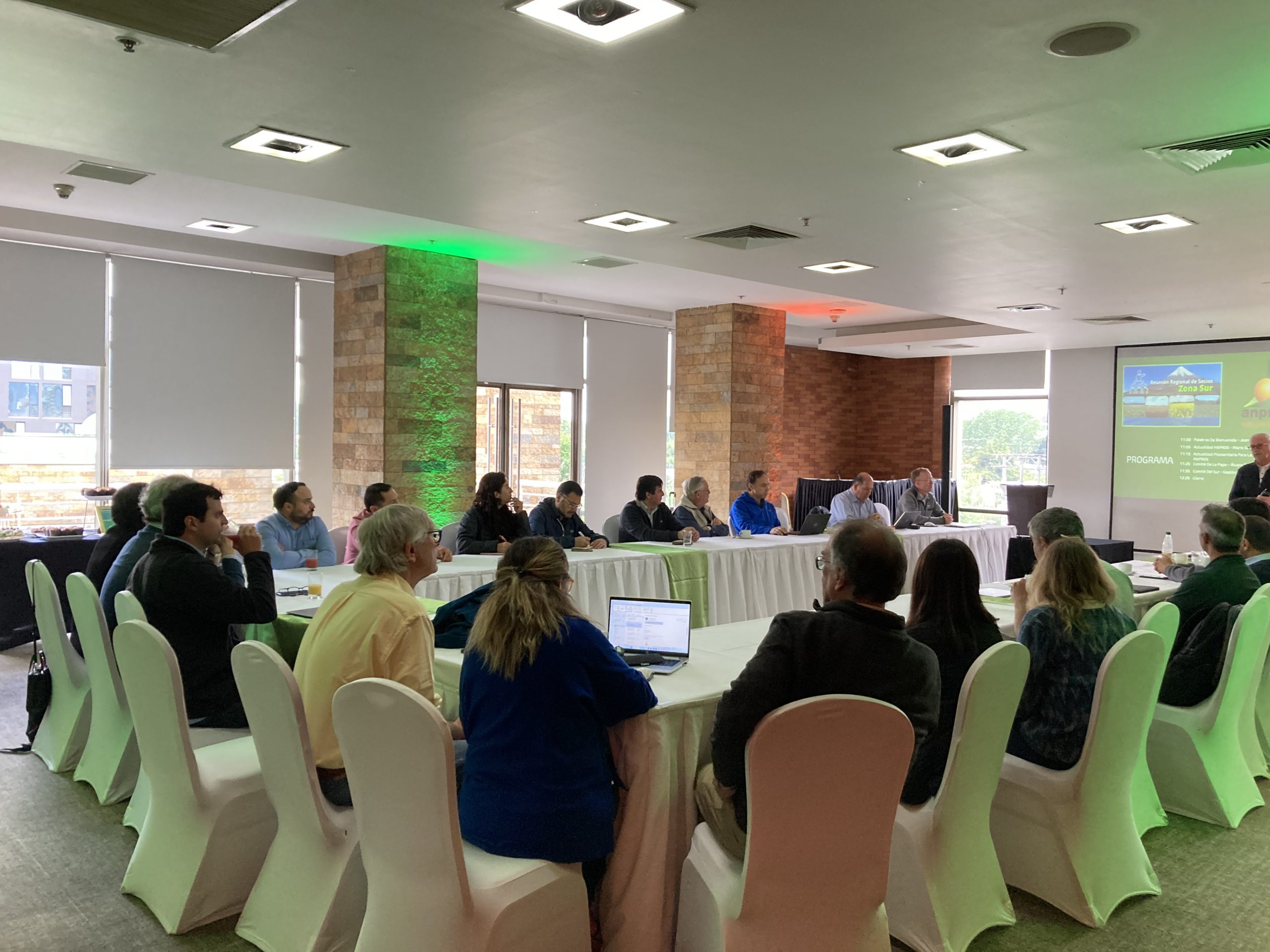 Reunión convoca a socios ANPROS de la zona sur para analizar temas esenciales de la actividad semillera en la región
