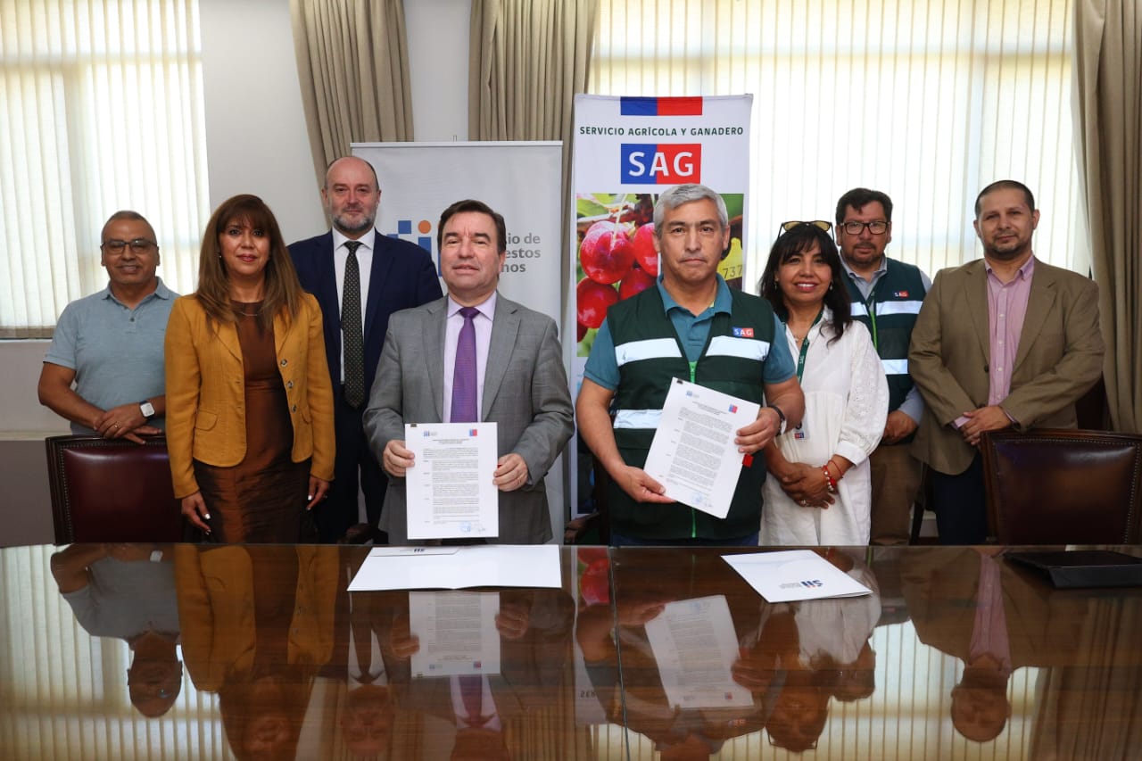 SII y SAG firmaron convenio de intercambio de información y colaboración