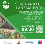 Seminario de lanzamiento del programa de difusión tecnológica: tecnologías de adaptación al cambio climático para la industria semillera